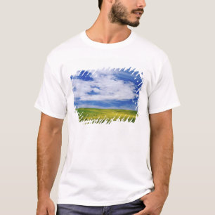 Veld met koolzaat- of mosterd bloemen, Palouse T-shirt