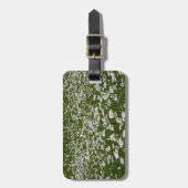 Veld met madeliefjes Alaskaanse wilde bloemen Bagagelabel (Voorkant verticaal)