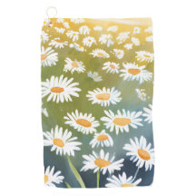 Veld met Madeliefjes | Bloemenschildering van een 