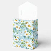 Veld met madeliefjes Favor Box Bedankdoosjes (Geopend)