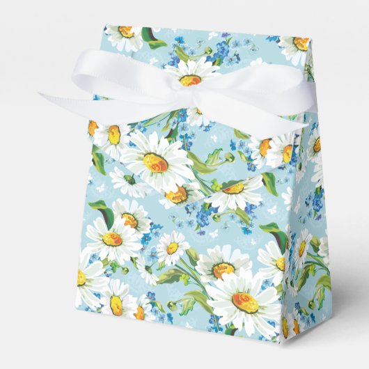 Veld met madeliefjes Favor Box Bedankdoosjes (Voorkant Zijde)