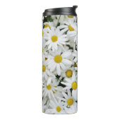 Veld met madeliefjes thermosbeker (Gedraaid links)