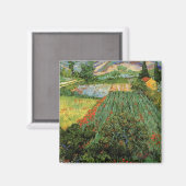 Veld met papavers van Vincent van Gogh Magneet (Voorkant / Achterkant)