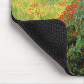 Veld met papavers van Vincent van Gogh Muismat (Hoek)