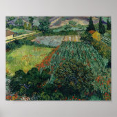 Veld met papavers | Vincent van Gogh Poster (Voorkant)