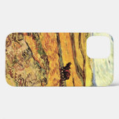 Veld met ploeger en molen door Vincent van Gogh Case-Mate iPhone Case (Achterkant (horizontaal))