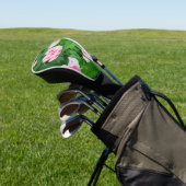 Veld met roze tulpen golfheadcover (Insitu)