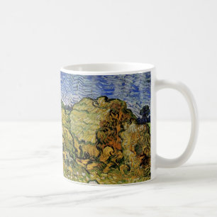 Veld met tarwestapels door Vincent van Gogh Koffiemok
