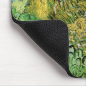 Veld met tarwestapels van Vincent van Gogh Muismat (Hoek)
