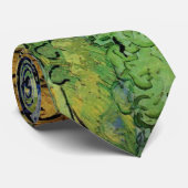 Veld met tarwestapels van Vincent van Gogh Stropdas (Opgerold)