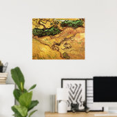 Veld met twee konijnen door Vincent van Gogh Poster (Thuiskantoor)