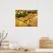 Veld met twee konijnen door Vincent van Gogh Poster (Keuken)