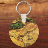 Veld met twee konijnen door Vincent van Gogh Sleutelhanger (Voorkant)