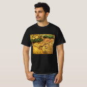 Veld met twee konijnen door Vincent van Gogh T-shirt (Voorkant volledig)