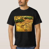 Veld met twee konijnen door Vincent van Gogh T-shirt (Voorkant)