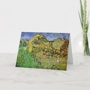 Veld met Wheat Stacks van Vincent van Gogh Kaart