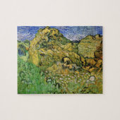 Veld met Wheat Stacks van Vincent van Gogh Legpuzzel (Horizontaal)