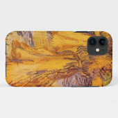 Veld met Wheat Stacks, Vincent van Gogh. Case-Mate iPhone Case (Achterkant (horizontaal))