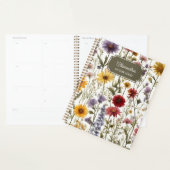 Veld met wilde bloemen uit het land planner (Display)