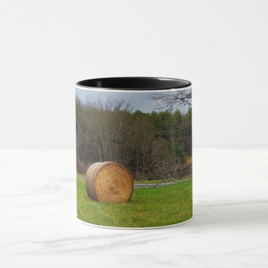 Veld op een dag van de troep mok (Midden)