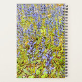  veld Purple Flowers Planner (Achterkant)
