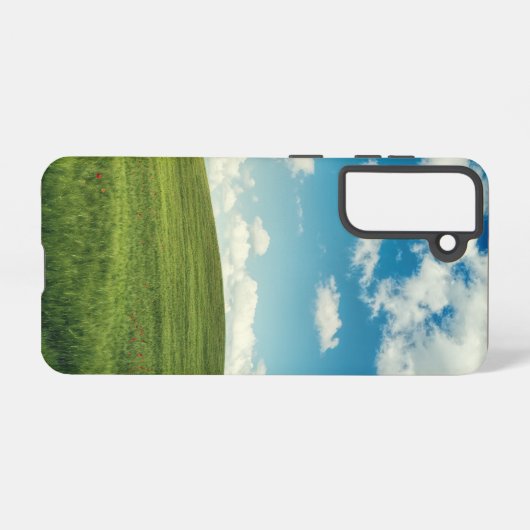 Veld Samsung Galaxy Hoesje (Achterkant horizontaal)