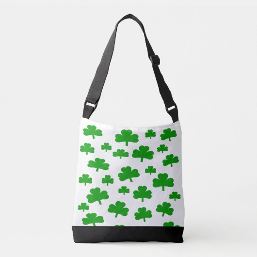 Veld Shamrocks canvas tas (Voorkant)