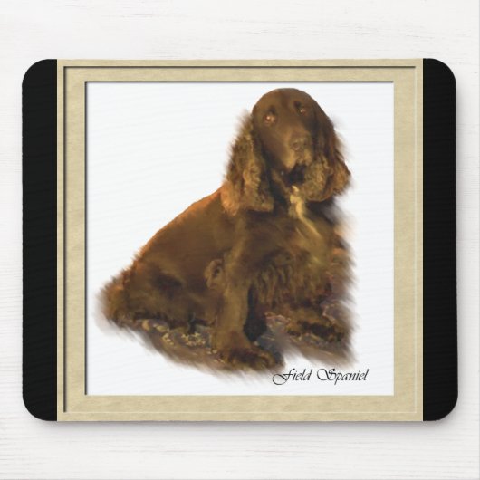 Veld Spaniel Kunst Cadeaus Muismat (Voorkant)