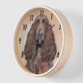 Veld Spaniel Schilderij - Mooie Originele Honden K (Hoek)
