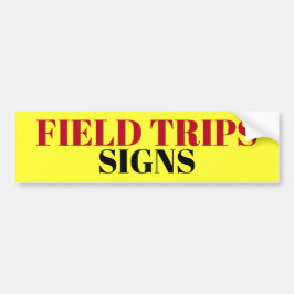 VELD TRIPS-SIGNAAM/sticker/MAGNET Bumpersticker