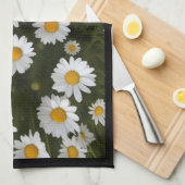 Veld van Daisies Dish Handdoek (Quarter Fold)