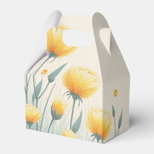 Veld van eindeloze liefde bedankdoosjes (Achterkant)