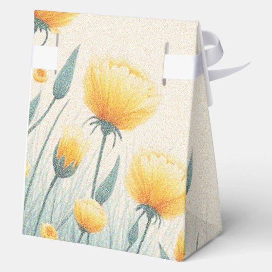 Veld van eindeloze liefde bedankdoosjes (Achterkant)