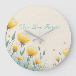 Veld van eindeloze liefde grote klok