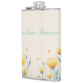 Veld van eindeloze liefde heupfles (Links)