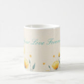 Veld van eindeloze liefde koffiemok (Center)