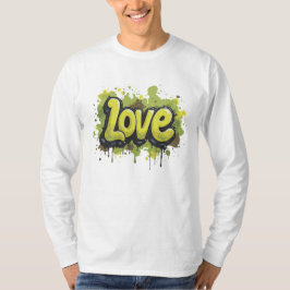Veld van eindeloze liefde t-shirt