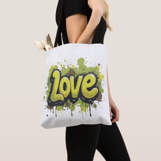 Veld van eindeloze liefde tote bag (Dichtbij)
