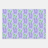 Veld van lavender-wikkeling van papiervellen inpakpapier vel (Voorkant 3)