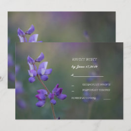 Veld van Lupine RSVP Kaart