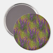 Veld van Lupines...... Magneet (Voorkant / Achterkant)