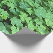 veld van omslagpapier voor klaver cadeaupapier (Hoek)