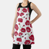 Veld van papavers rood schort (Insitu)