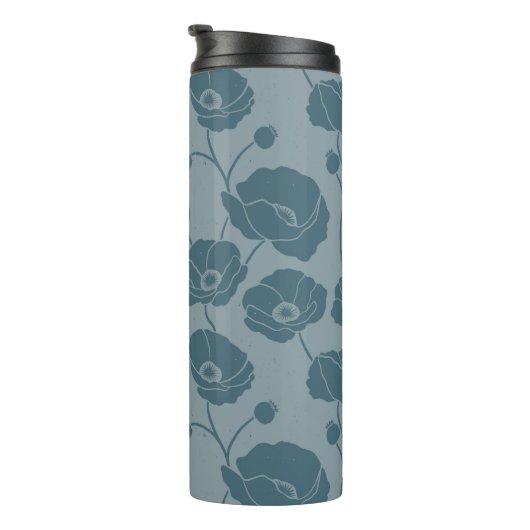 Veld van Poppies blues Thermosbeker (Geroteerd rechts)