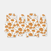 Veld van Poppies sinaasappel Bedankdoosjes (Uitgevouwen)