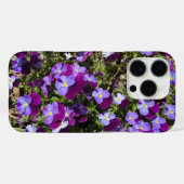Veld van viooltjes in Nederland, mobiele telefoon Case-Mate iPhone Case (Achterkant (horizontaal))