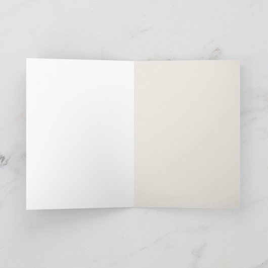 Veld van wilde bloemen Blank Kaart (Binnen)