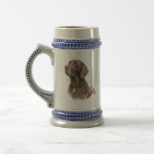 Veld & Veer - Duitse Staande Pointer met Bierpul (Links)