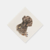 Veld & Veer - Duitse Staande Pointer met Servet (Hoek)