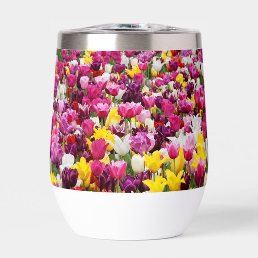 Veld vol tulpen (Voorkant)